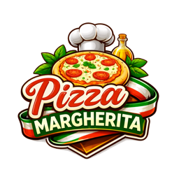 Pizza Margherita logo.